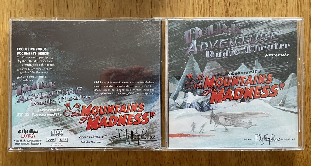 Dark Adventure Radio Theatre® - At the Mountains of Madness (HPLHS) - OCCASION